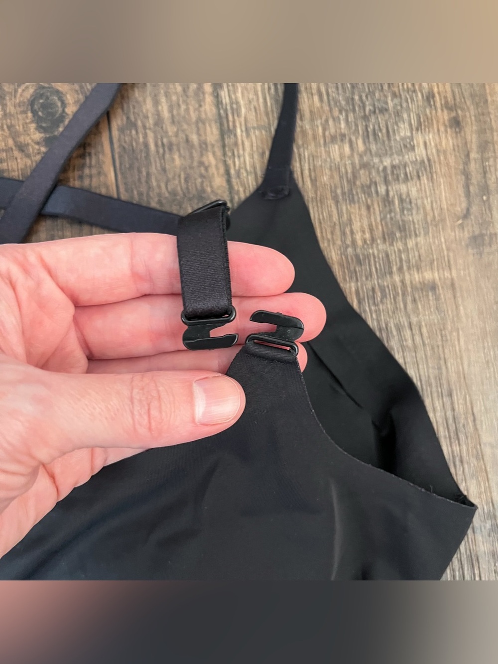 True & Co Wireless Bras (set of 3) Soft Adjustable Straps Size Large Gray Black - Picture 6 of 16